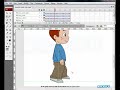 Flash Animation Tutorial - Character Walk Cycle Part-2