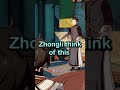 Does Hu Tao know Zhongli's Identity? - Genshin Impact Theory and Lore #Shorts