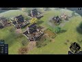 Age of Empires 4 - 4v4 INSANE NEVER SURRENDER Multiplayer Gameplay