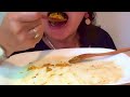 ASMR EATING FILIPINO | CHICKEN ADOBO YELLOW RICE SALAD | MUKBANG | EATING SOUNDS MEB ASMR