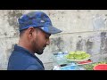 Popular Kacha Kola Vorta - Street Food of Bangladesh | Famous Street Food of Dhaka