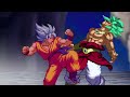 Goku vs Z God Broly - Sprite Animation