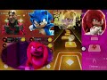 Megamix - Sonic, SuperSonic, Knuckles,  Sonic Prime, Sonic The Werehog, Sonic Boom, Tails, Dr.Eggman