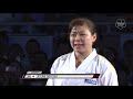 Clip Ferracuti (ITA) vs Ayumi Uekusa (JPN) +68kg. Tokyo Karate1Premier League 2019 Gold Medals