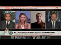 Sabrina Ionescu describes how Kobe helped her become the No. 1 pick in the WNBA draft | First Take