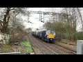 Colas 37421 & Inspection Saloon ‘Caroline’ in Glasgow | 30th March 2021