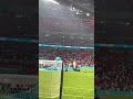 Trophy celebration final Euro 2020. Chiellini alza la coppa. Italia campione d’Europa a Wembley.