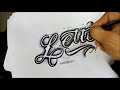 recopilacion de ideas de letras para diseñar o tatuar/ letras mexicanas/letras malandras/