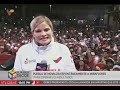 Cientos de partidarios de Maduro acuden al Palacio de Miraflores tras elecciones presidenciales