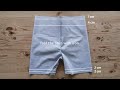 Sewing Paperbag Shorts in 1 hour | No pattern making | Easy DIY