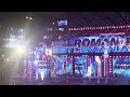 Roman Reigns Entrance LIVE at Wrestlemania 40 Night 2