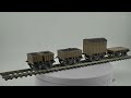 Sams trains Factory Era 1 Mixed freight wagons , unboxing, Testing, fiddly coupling bars derailing