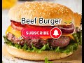 Beef patty Burger|Ramazan special|Beef burger with cheese & sauce|zara'skitchen