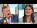 Piers Quizzes Lisa Nandy on Transgender Athletes' Rights | Good Morning Britain