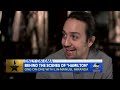 'Hamilton' Behind the Scenes | Lin-Manuel Miranda One-On-One