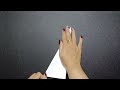 easy way to make this plane || how to fold paper into a long plane