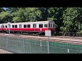 Red Line Train at Braintree Station