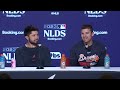 LIVE: Braves NLDS Game 2 Post-Game Press Conference live from Truist Park (October 9, 2023)