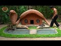 Build King Cobra Home for Adorable Puppies and Fish Pond 2