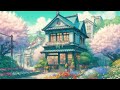Cherry Blossom Bookstore Study Music 🌸 | Cozy Springtime Ambience - Relaxing Anime Music for Study