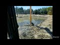 Awsome!! Pond cleaning with the Hyundai HX300LR Excavator!!!