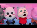 Wolfoo Family play Four Colors Playhouse Challenge 🌈 Funny Stories For Kids | Wolfoo Kids Songs