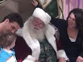 Liam's first visit to see Santa.