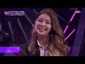 Sejeong singing Ailee’s song “I will Go To You Like The First Snow”