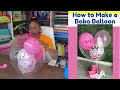 How to Make a Bobo Balloon - Full Tutorial