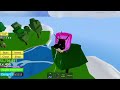 Getting to upper skylands in blox fruits!