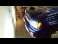 Testing Projector LED Headlights in 2003 Chevrolet TrailBlazer with Quad Beams and Auto Fogs