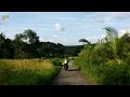 Adventure explorer of village roads,the rural sukila patar selamat mountain road , ricefield road.