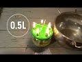 Safe DIY MINI BURNER / Gas and Electricity are no longer needed for cooking