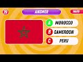Guess the Hidden FLAG by ILLUSION |  Easy, Medium, Hard Levels Quiz | Flag Quiz