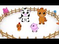 🐣 Huevos sorpresa [ Animales de la granja ] | Canciones Infantiles y Música para Niños | Pocoyó