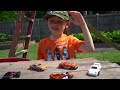 Evan Storm'S Hot Wheels Ultimate Track Builder Backyard Challenge #2