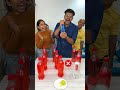 Magic Colour Bottle With Surprise Lemon Challenge #shorts