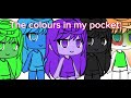 The colours in my pocket: