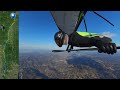 180km by my hang glider, breaking my personal record!