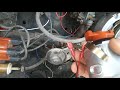 VW engine testing your condenser the old fashion way