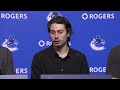 QUINN HUGHES - TALKS ABOUT IMPROVING IN THE SUMMER