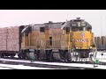 Locomotive Ops and Car sorting at Denver North yard (2/4/24)