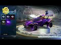 opening 7 months worth of rocket league packs(it went as expected)
