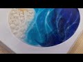 #1178 Beach Resin Waves In These Gorgeous Ocean Wavy Coasters