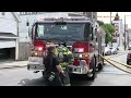 Fire Showing Top Floor Middle of Row, Allentown, Pennsylvania - 5.8.24