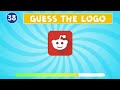 Guess the Logo in 3 Seconds | 50 famous Logo 🥇 Logo Quiz 2024