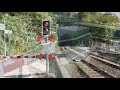 Railway Crossing Germany / Bahnübergang beim Rappenstein-Tunnel und Bahnhof Laufenburg (Baden)