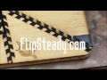 FlipStead Bamboo Case and Stand for iPad