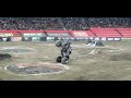 Monster Jam Seattle 2024 Two Wheel Skills Challenge Son-uva-Digger Winning Run