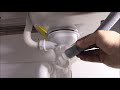 new washing machine  plumbing installation water supply and waste